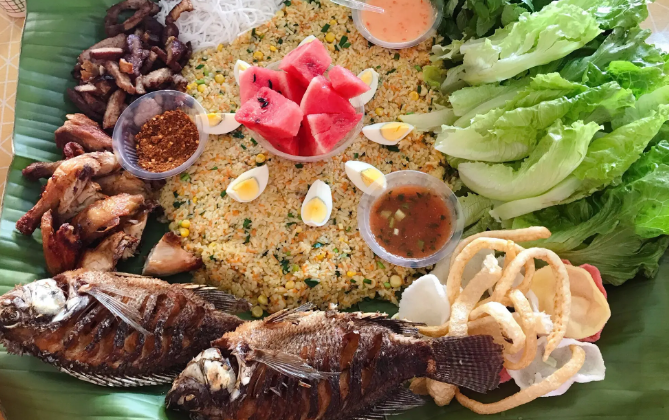 云南最值得吃的美食——傣味手抓饭!快给家人安排上!