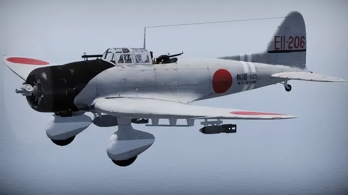 二战期间,日军使用时间不长的98式俯冲轰炸机