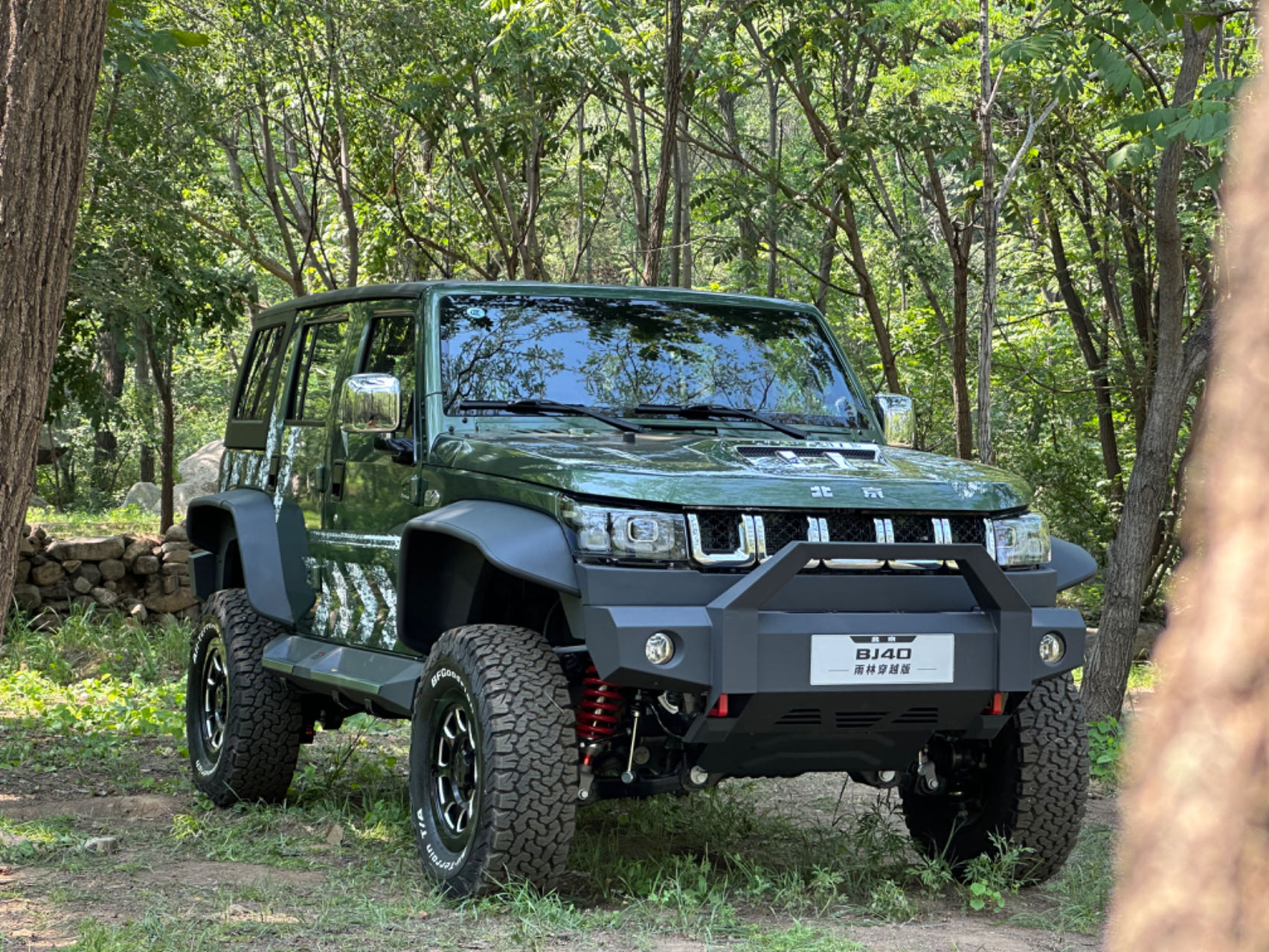 这辆超帅的量产bj40,居然是官方改装作品?