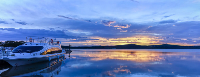 库伦淖尔的秋天,草原的画卷正在慢慢展开