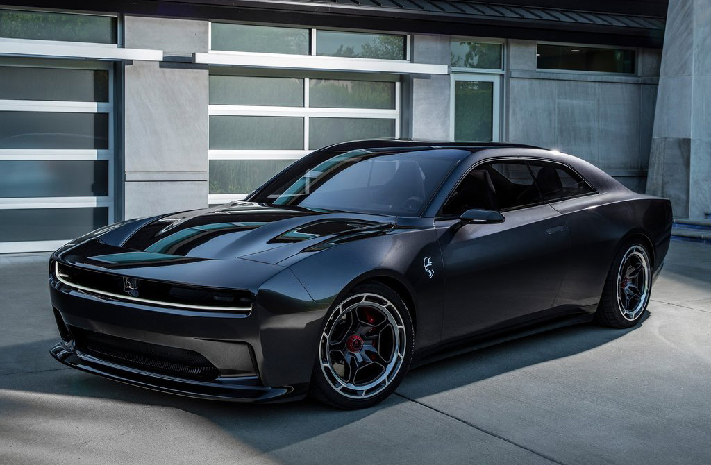 电动肌肉车,道奇挑战者 daytona srt概念车,性能超越"地狱猫"