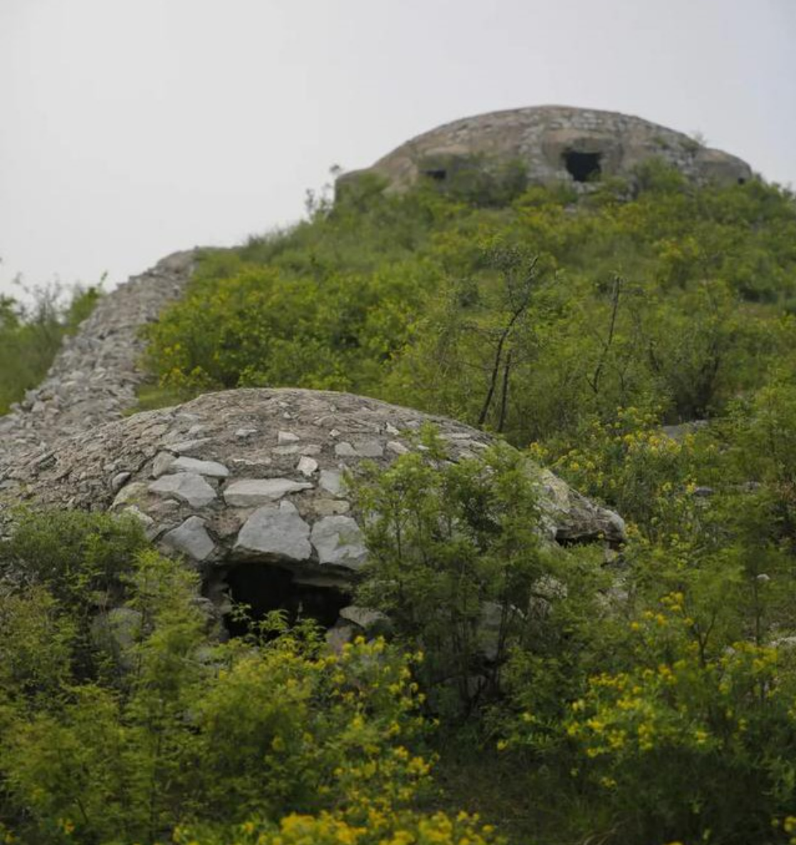 2017年,石家庄驴友登山发现蘑菇状大石头,打听得知是日军留下的