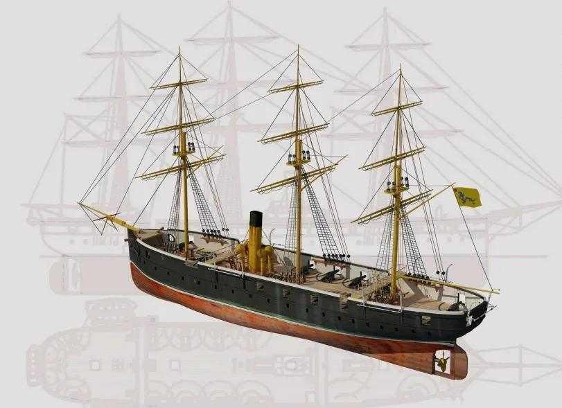 超武号炮舰,首任管带剿匪阵亡,该舰使用时间长达五十多年