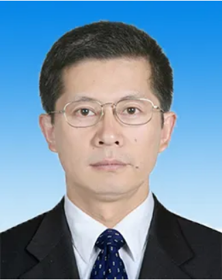 公务员干部任免公示蓝白底渐变灰照片制作-本地惠生活