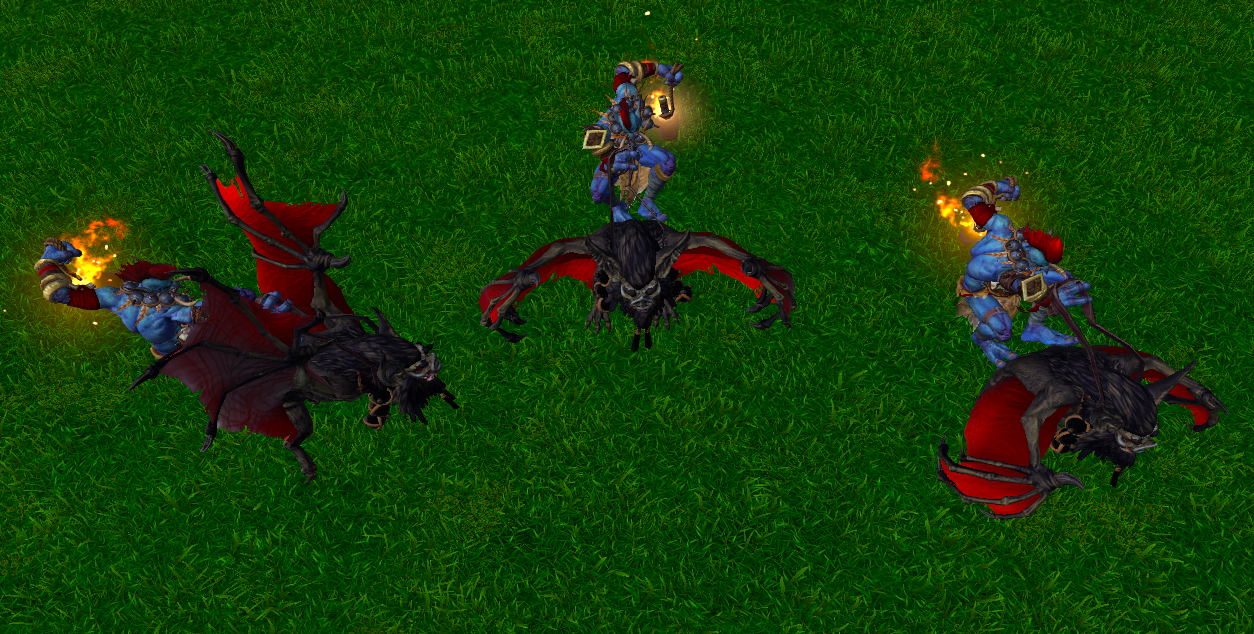 魔兽争霸3自爆蝙蝠巨魔蝙蝠骑士是什么样的存在