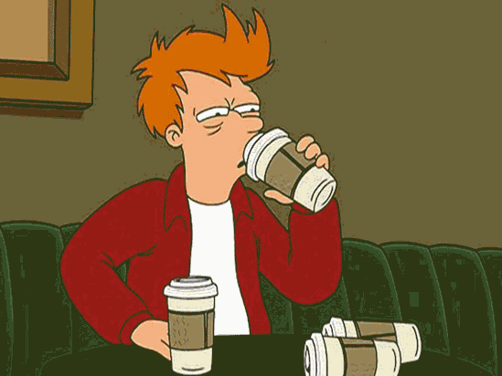 喝咖啡失眠的漫画图片图片