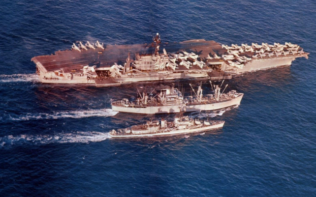 许世友率军攻克谅山,苏联舰队欲围魏救赵,美航母尾随而至