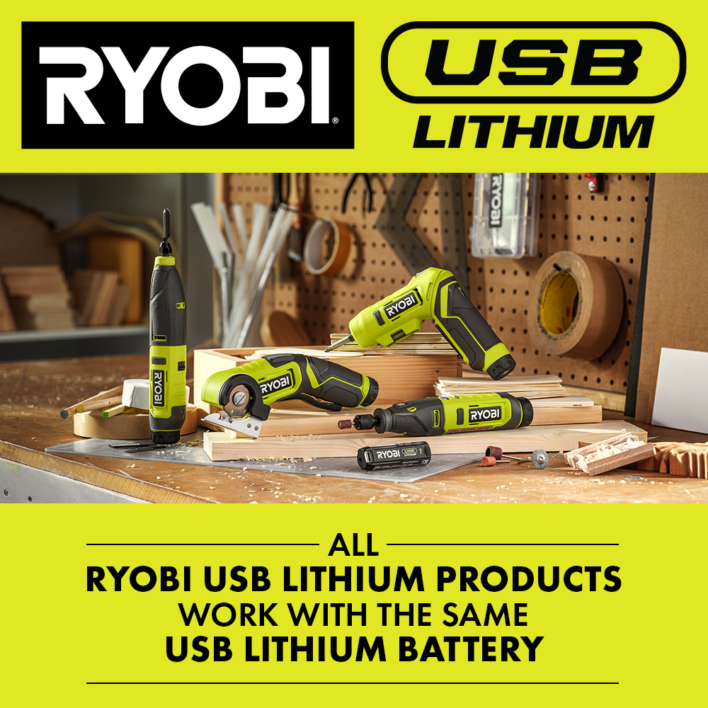 非同小可!利优比(ryobi)usb锂电系列工具势头凶猛