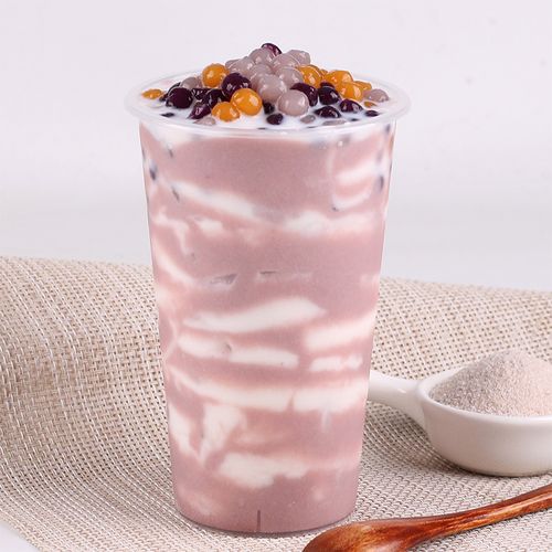 甜品大咖diy-芋泥啵啵奶茶