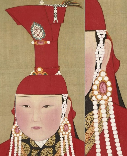 元朝的服饰代表图图片