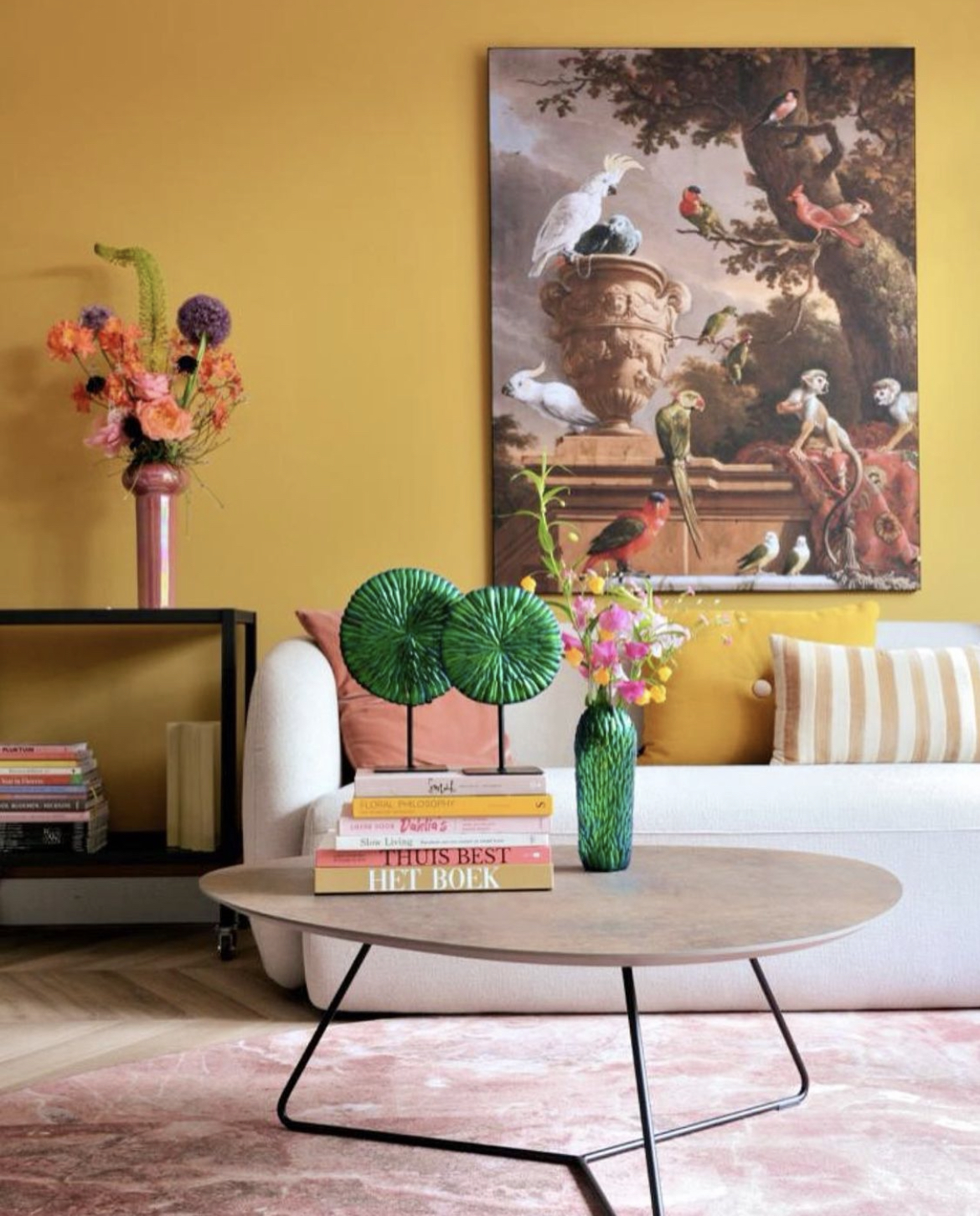 看了她家,才知道什么叫色彩缤纷还美,装修自然典雅,太有品味了