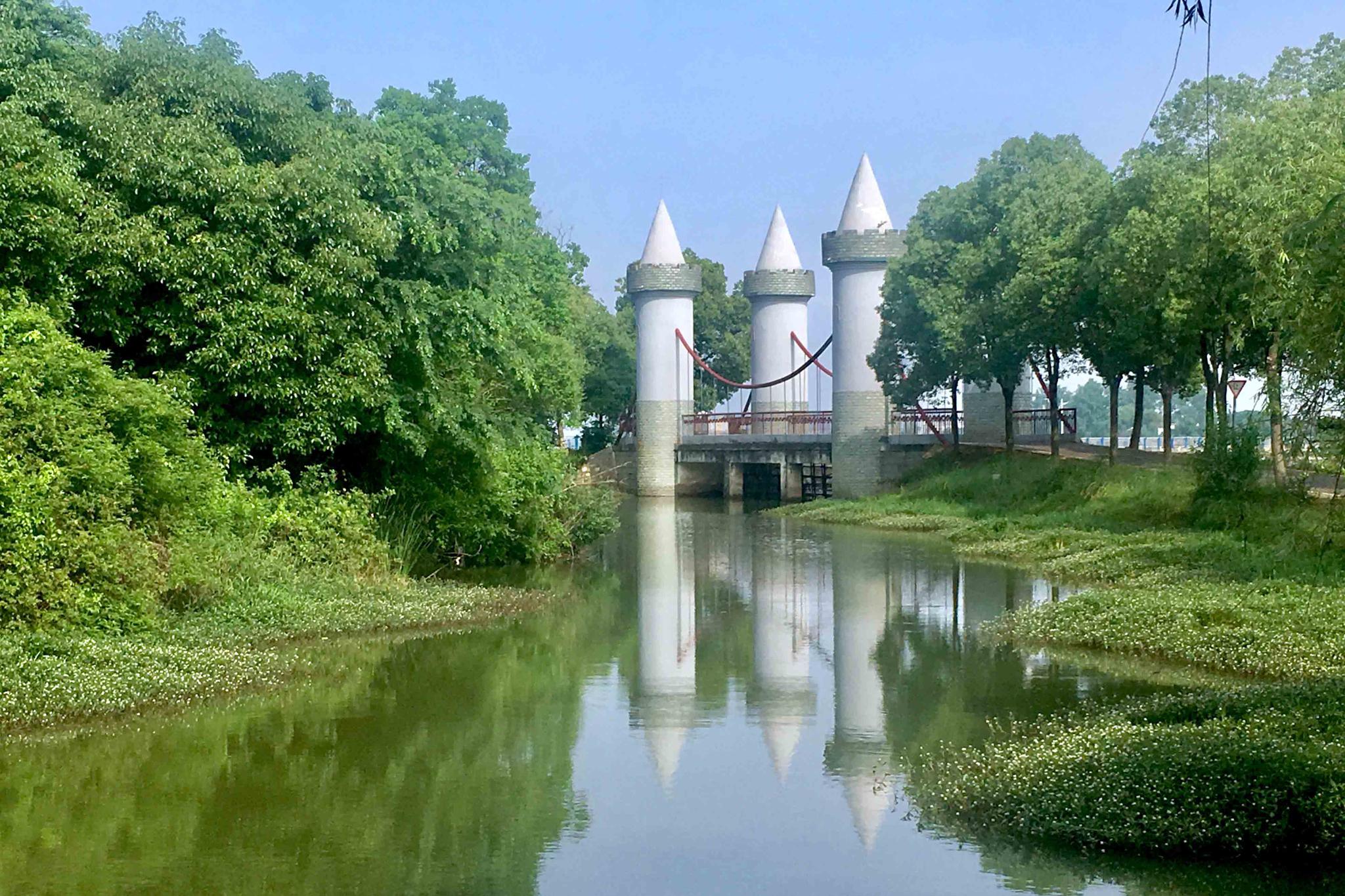 千年美境,青山绿水,绿色江夏