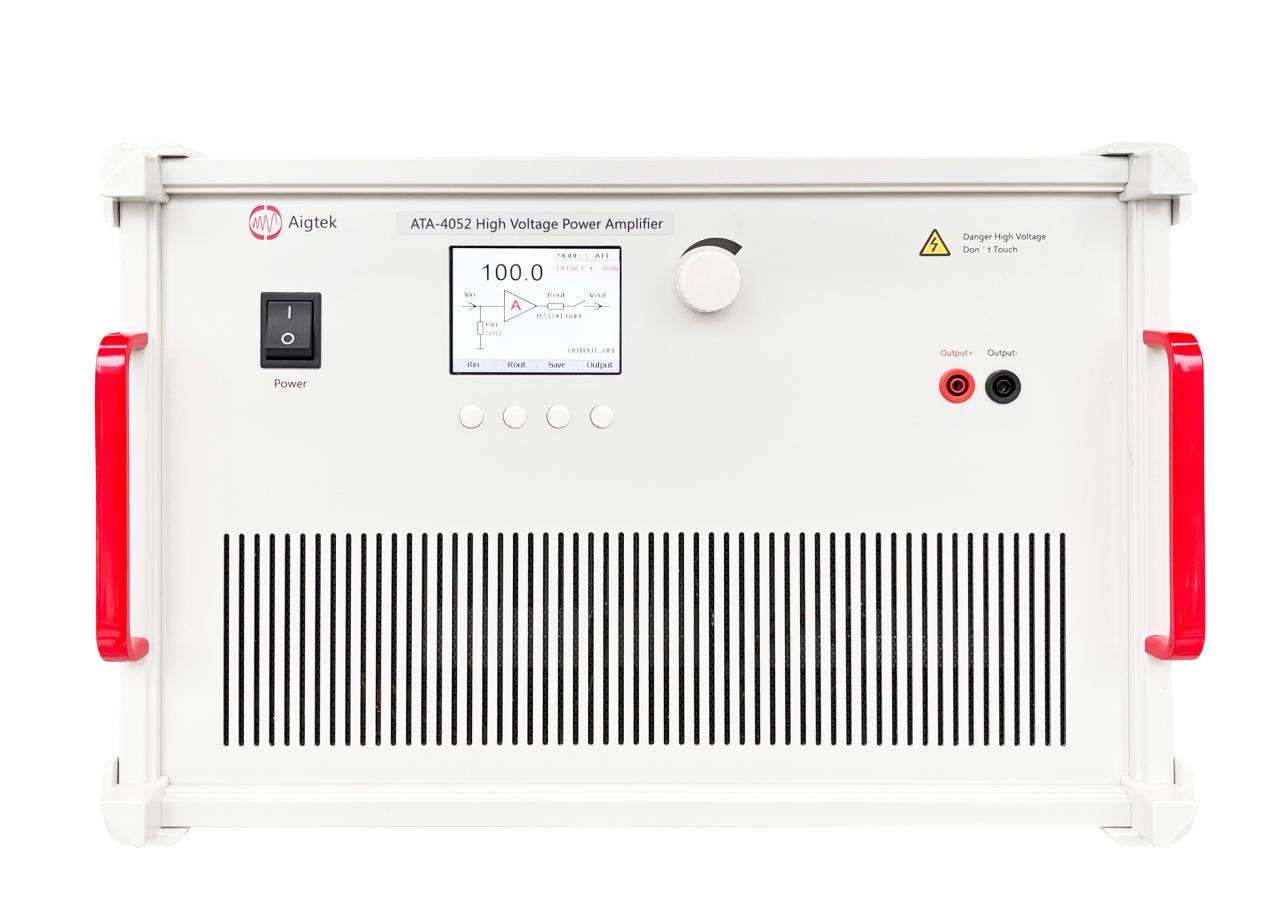 功率放大器在pzt陶瓷薄膜压电传感器研究中的应用