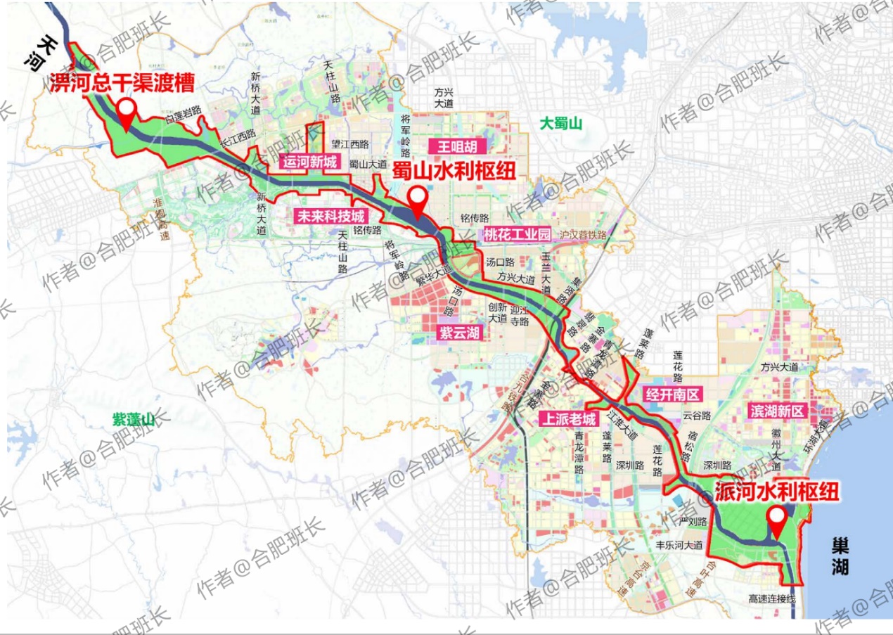 将成为合肥新名片的江淮运河百里绿廊,你了解吗?
