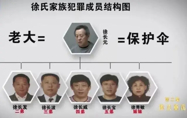 案例:大连巨贪徐长元联合弟妹们敛财上百亿,房产2714套,判无期