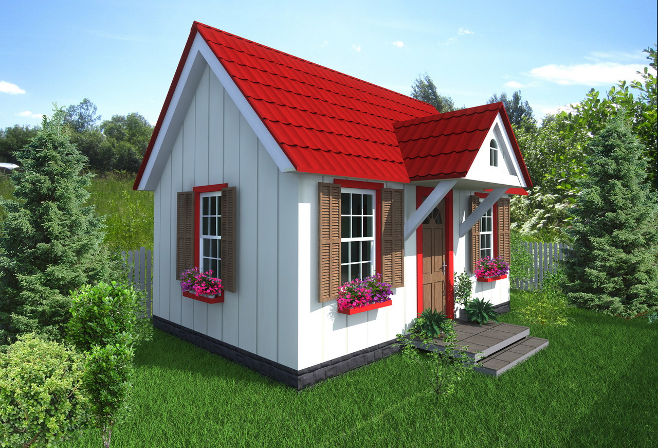 庭院小木屋涂什么颜色好看耐用?