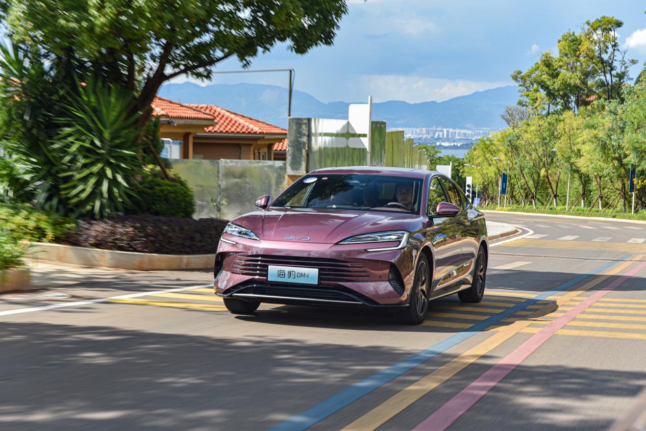 自主b级车爆款?试驾比亚迪海豹dm-i
