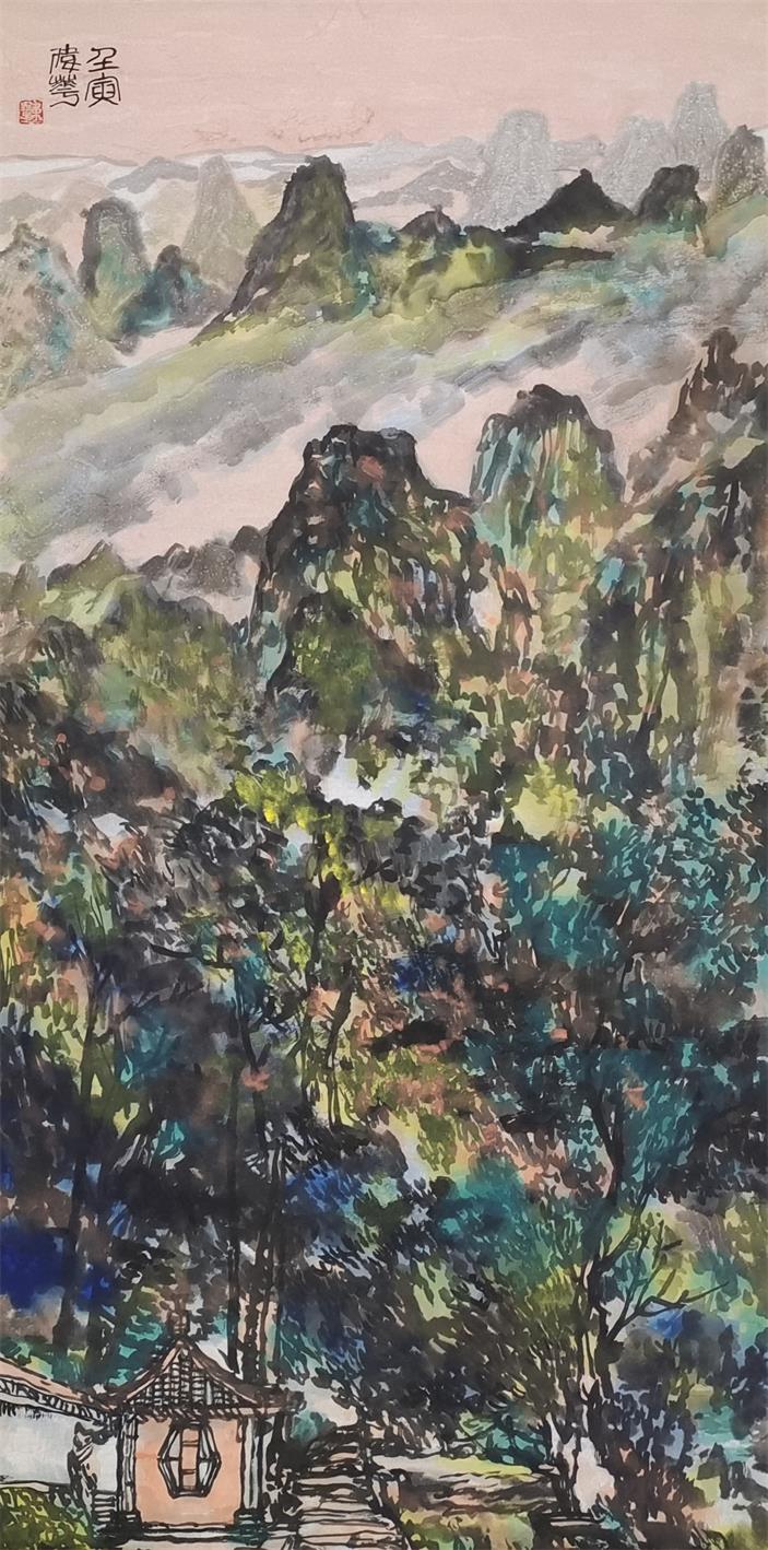 韩伟华:参展美国巴塞尔迈阿密海滩艺术博览会的中国画家