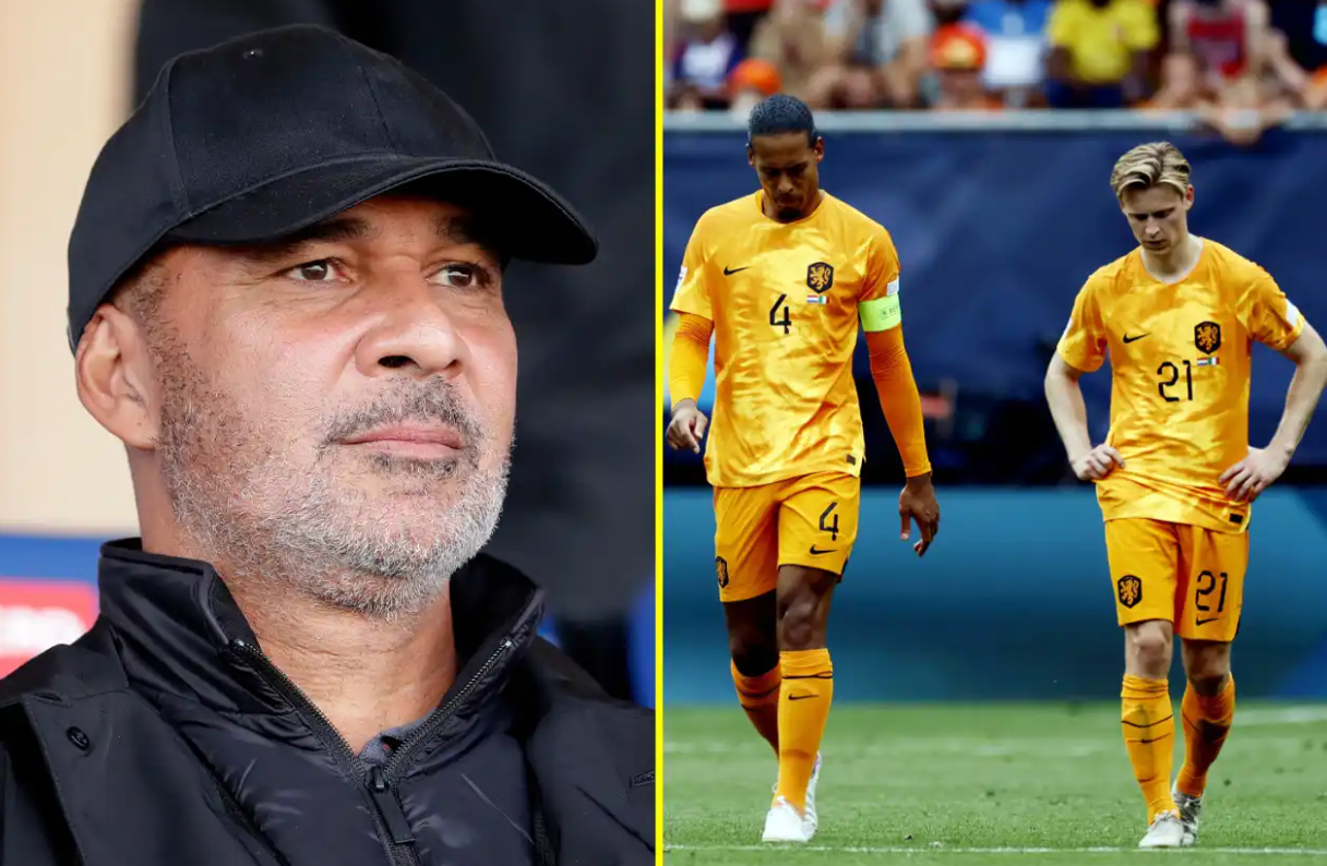 荷兰传奇人物路德·古力特批评维吉尔·范迪克和弗兰基·德容缺乏