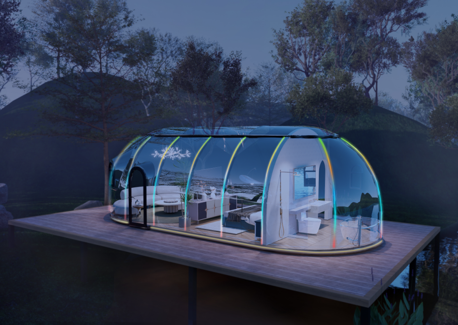 辞百万年薪奔小康生活,星空房成为网红打卡地