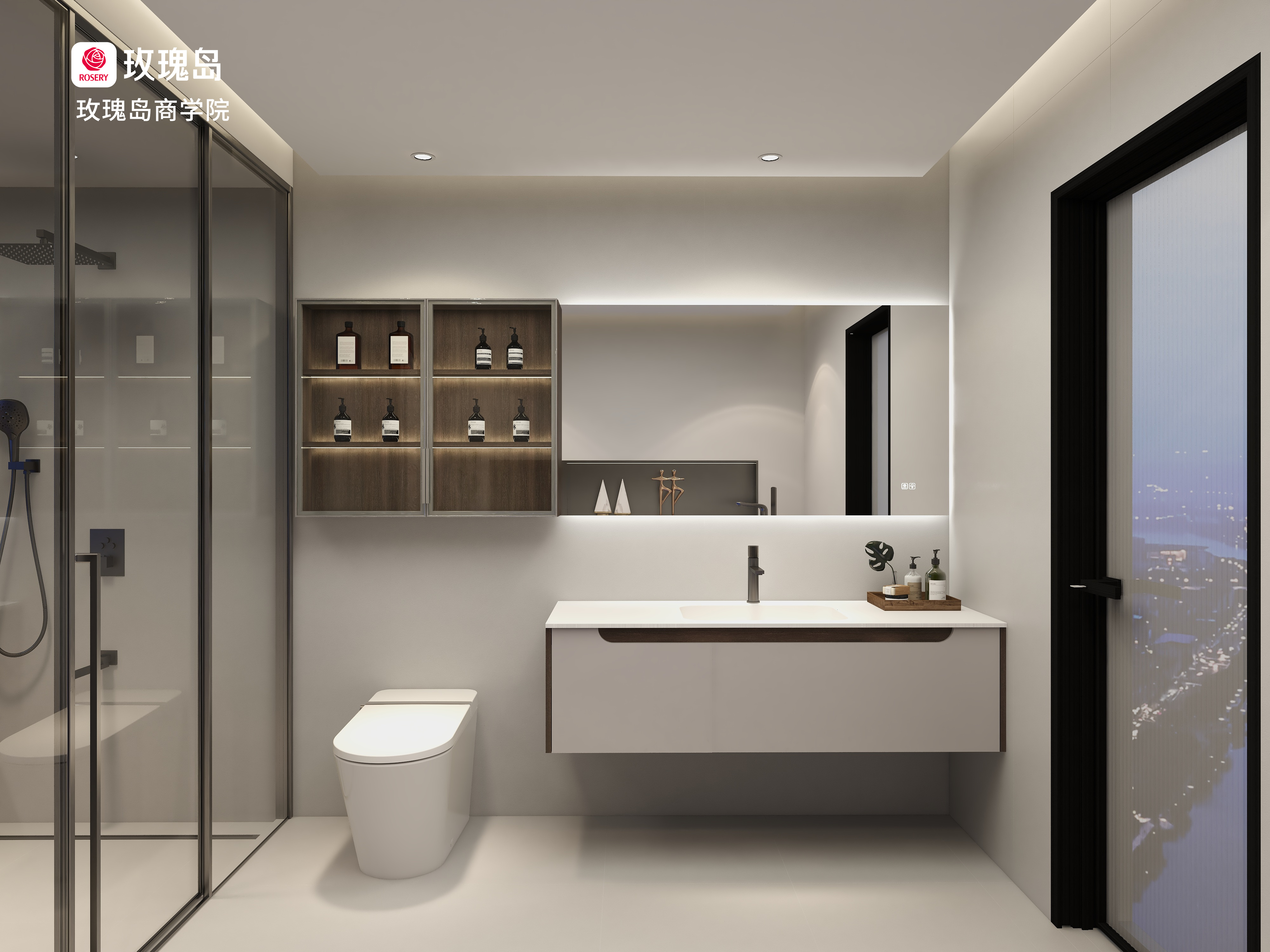 侘寂风浴室设计,可以让人忘记烦恼的装修