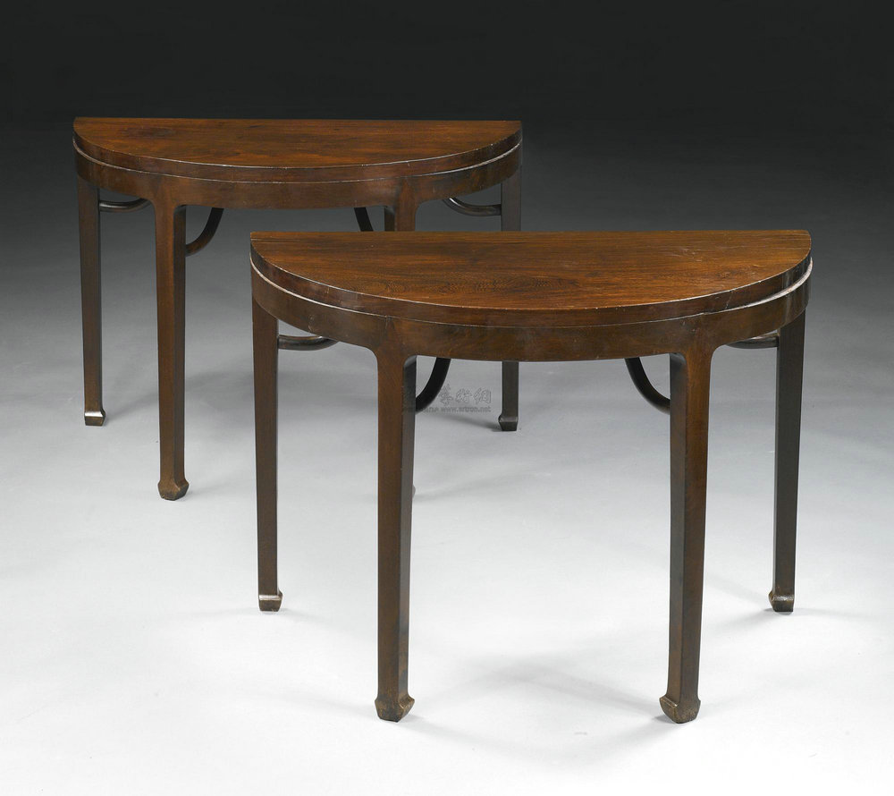 双凤朝阳展腿式半桌,明式家具中的另类之作,别具一格的独特魅力