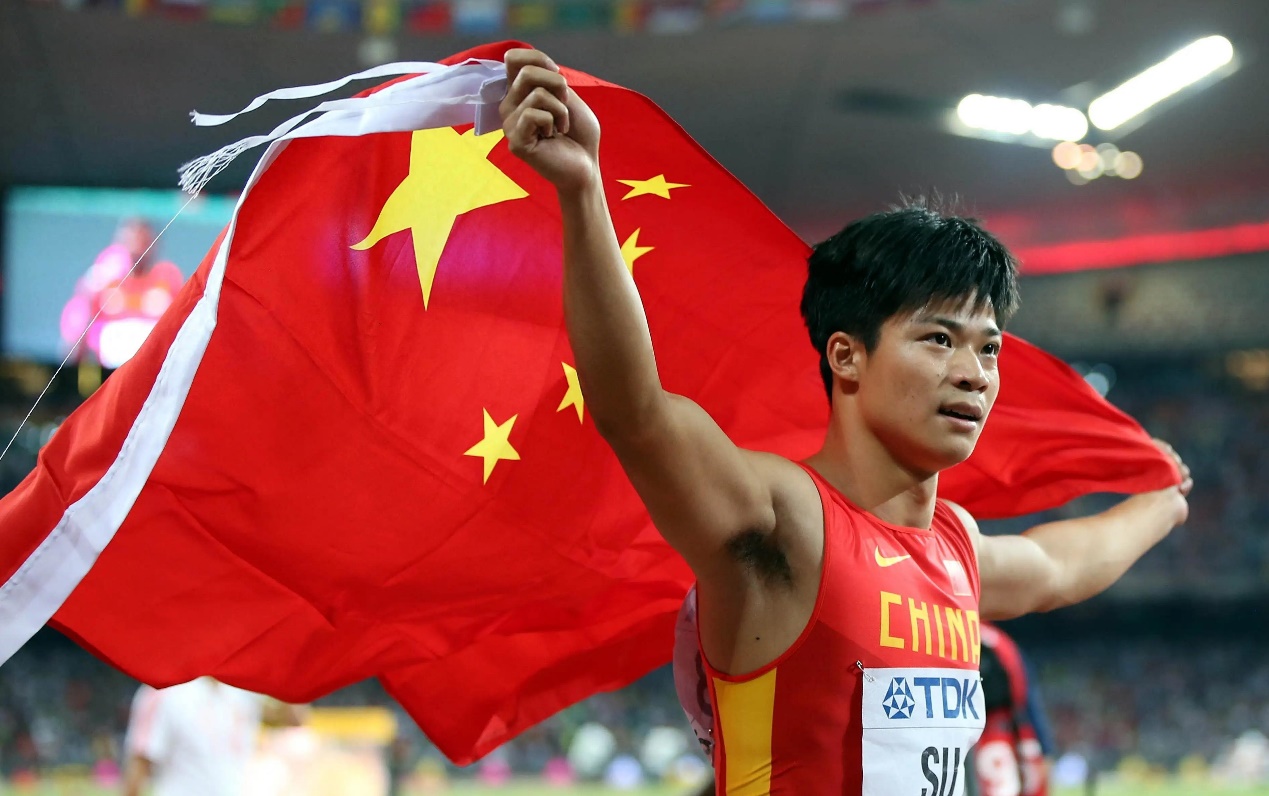 苏炳添的最佳成绩,60米6秒42,100米9秒83