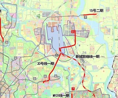 r4线(20号线)东坝至首都机场t3航站楼段线路加站分析