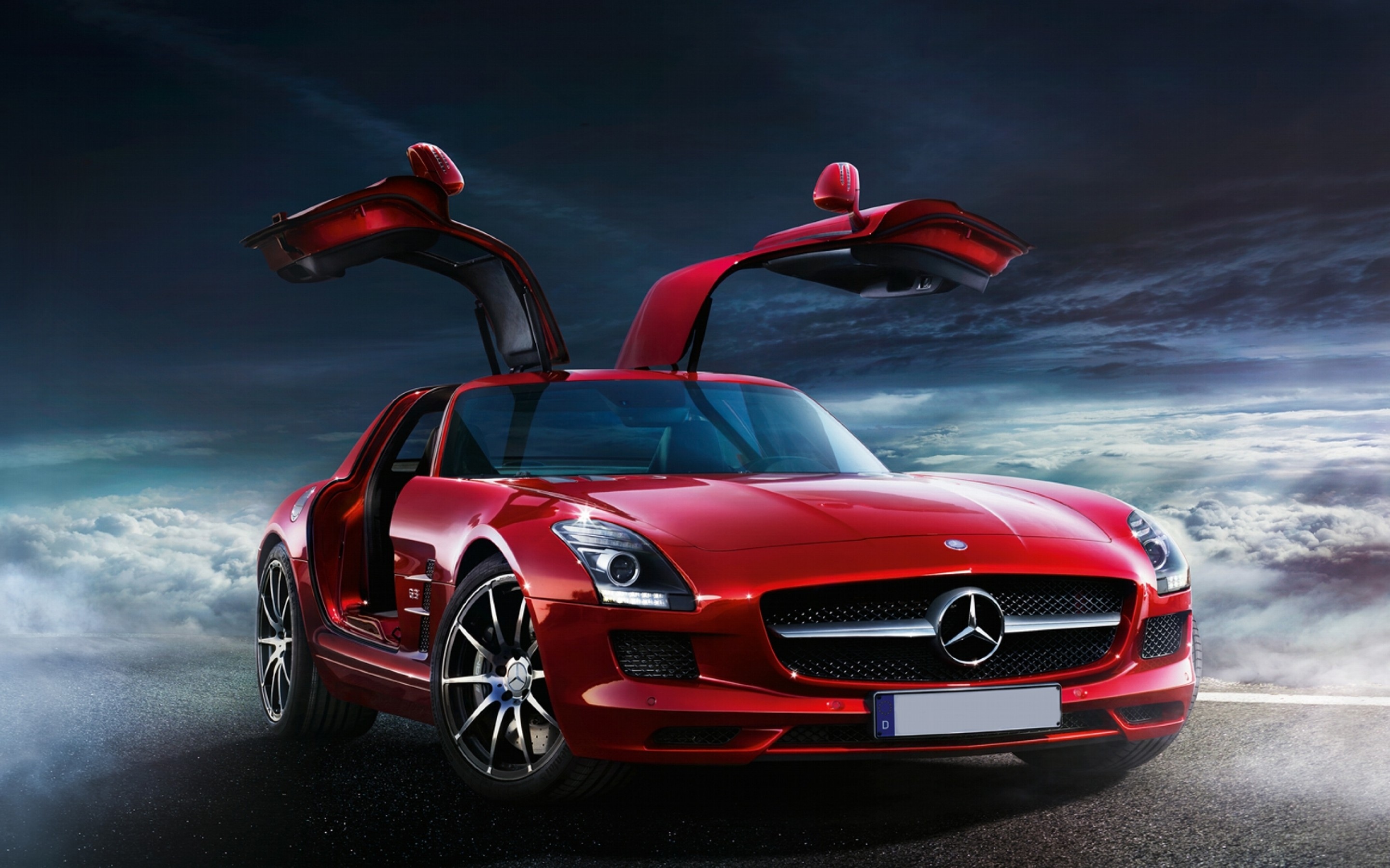 奔驰sls amg,凶猛动力,令人震撼的实力