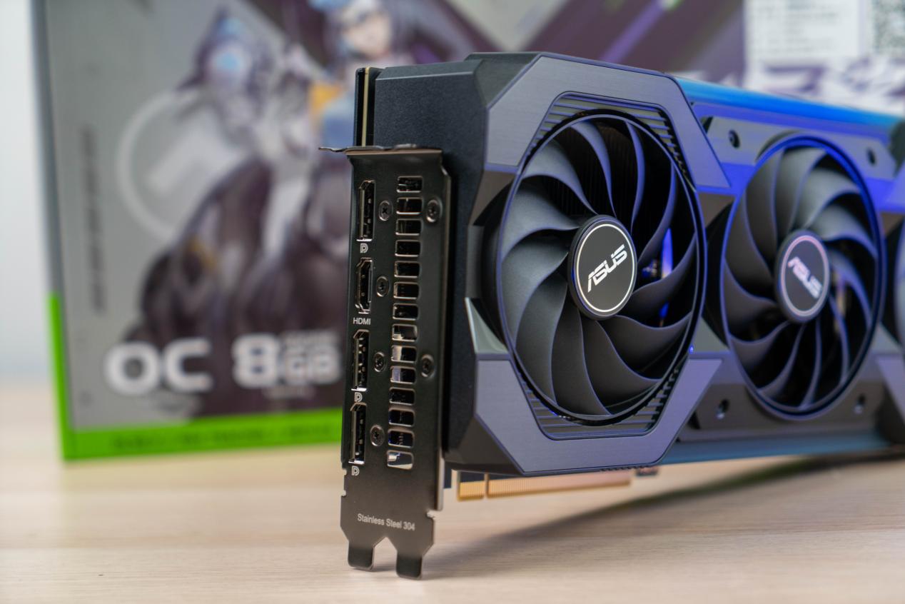 1080p光追的低功耗显卡,华硕巨齿鲨4060显卡评测