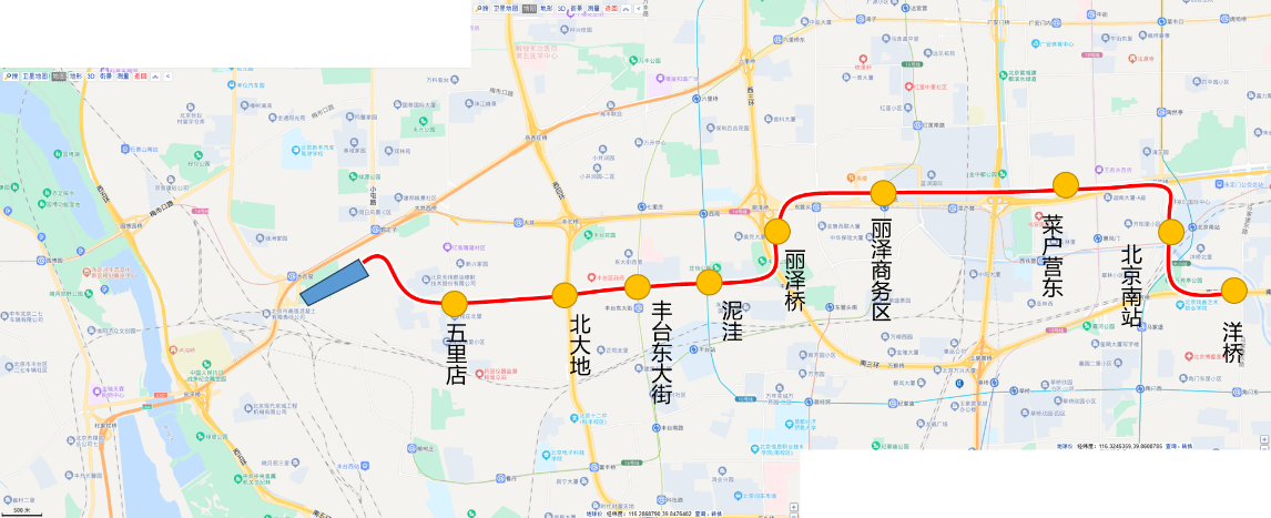 北京地铁11号线规划图片