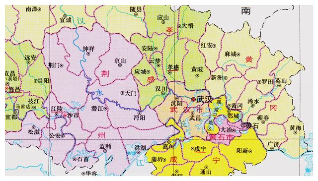 湖北与安徽的区划设定,安徽省的1个县,为何划给了湖北省?