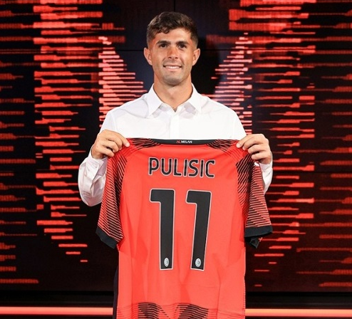 「官方」普利西奇切尔西转会ac米兰转会4 1年合同