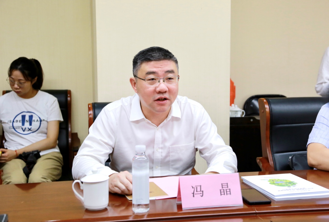 杭州市拱墅区委副书记,区长冯晶一行莅临托普云农调研指导