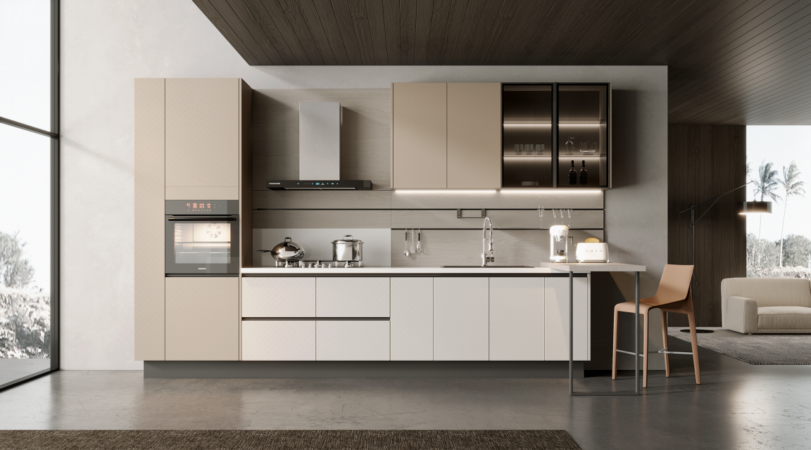 索菲亚橱柜新品展现现代风格厨房的魅力与实用性