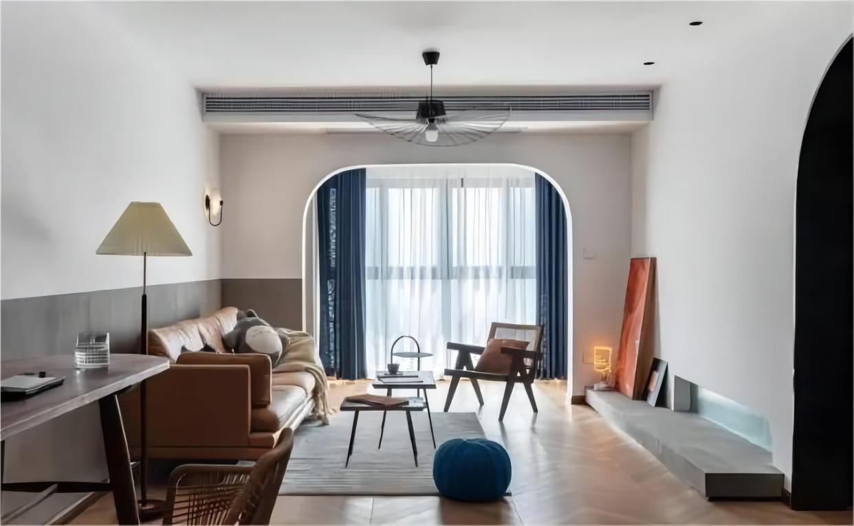 阳台纳入室内,侧边留下的墙垛,不能拆不能砸,原地改这5种刚好