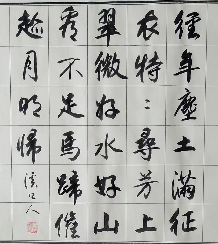 「书写经典」网络展第894期——岳飞(宋)《池州翠微亭》