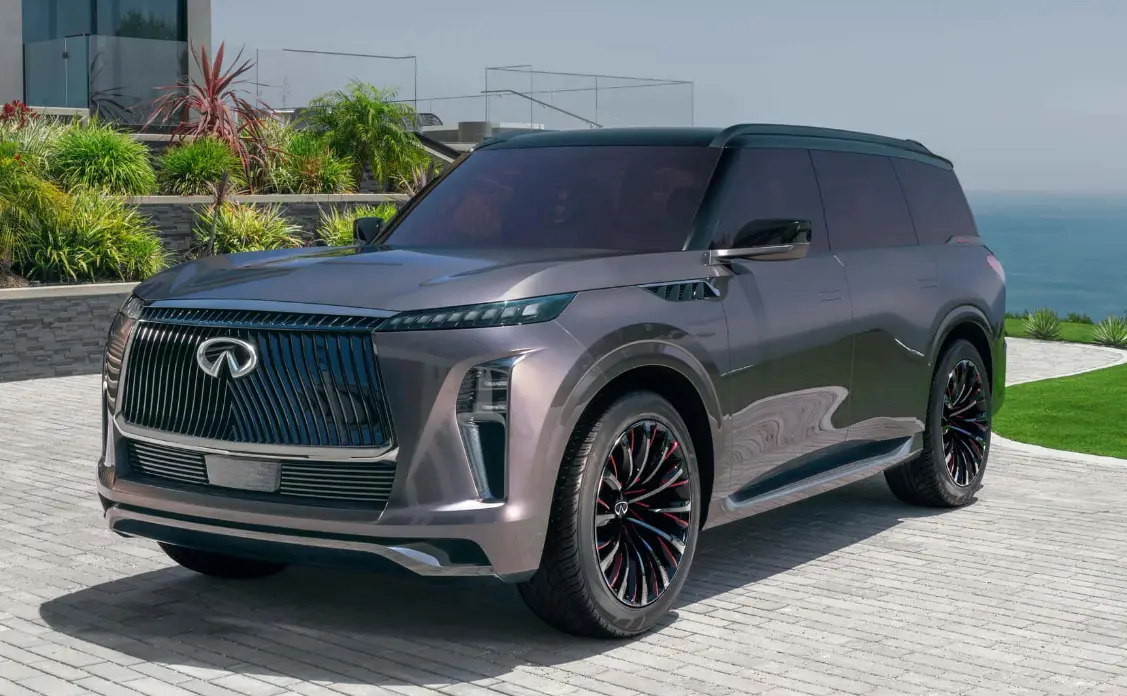 车界猛男!新一代英菲尼迪qx80官图发布,或将于2024年上市