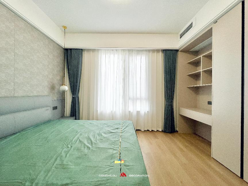 丛一楼现代轻奢风格案例,万科青山湖全案实景