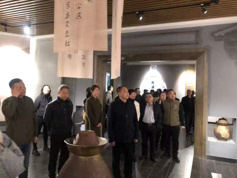 绵阳市政协领导到潼川豆豉博物馆调研