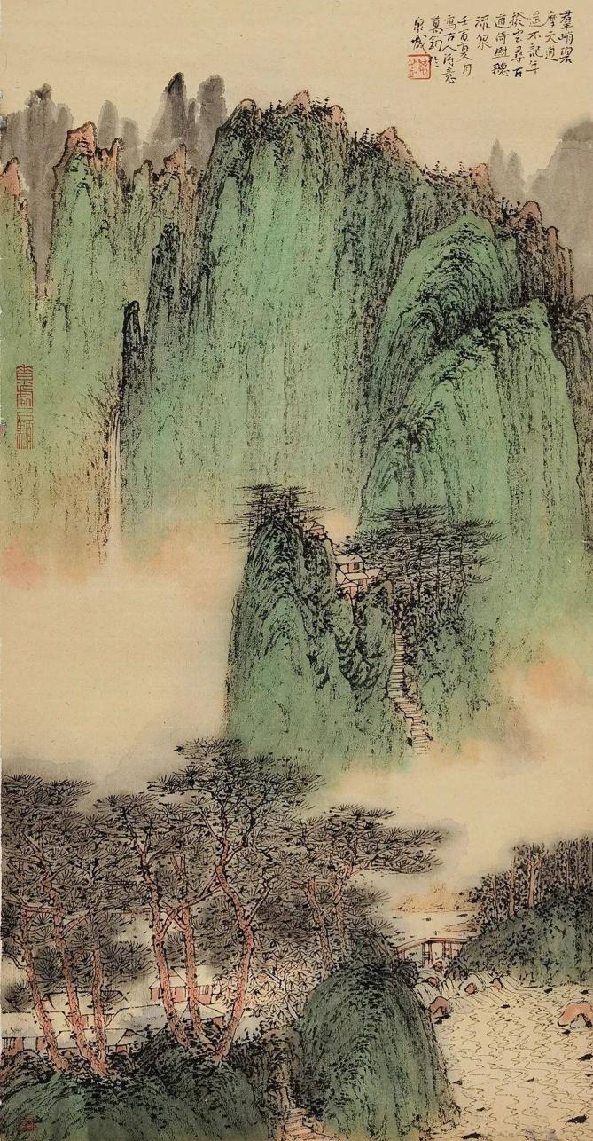 著名画家万钧国画创作艺术特色评析