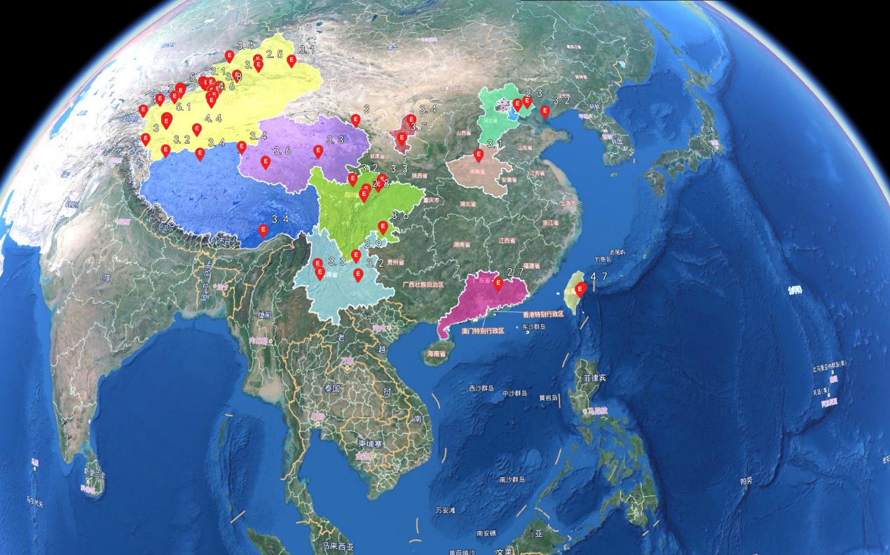 2022年7月全國地震67次,新疆佔到一半多,為何新疆地震頻發?