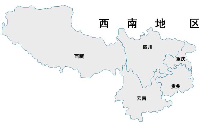 只要西南五省地图图片