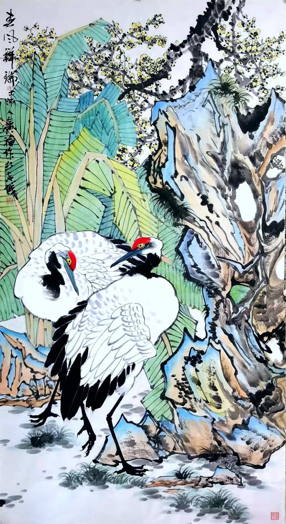 李广福:花鸟作品欣赏