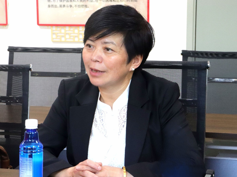 苏州市残联理事长胡岚走访三六六集团共商助残工作