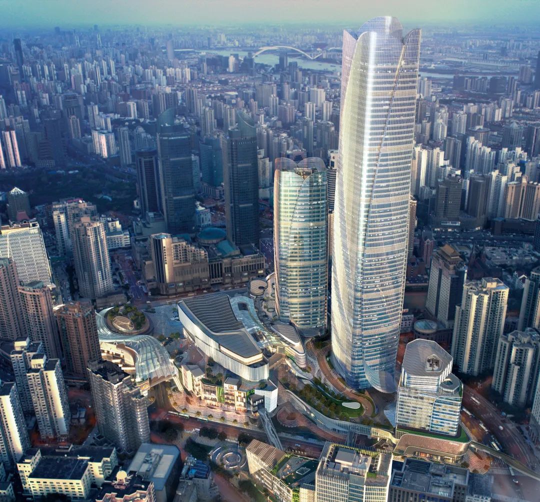 徐家汇中心itc飞速建设的五年,实景比效果图更惊艳近10年的等待