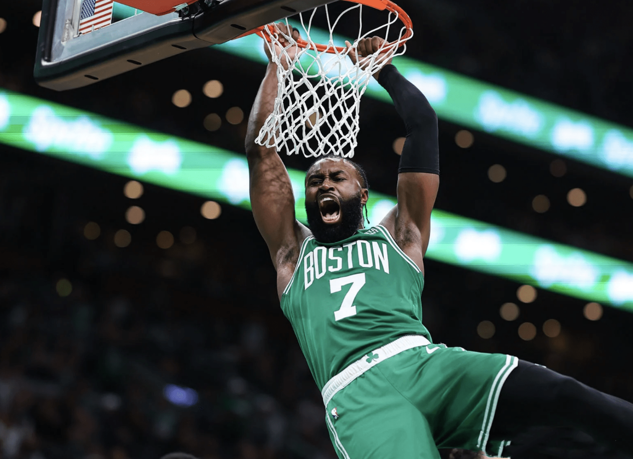 杰伦·布朗成为nba史上首位7000万先生,他配吗?