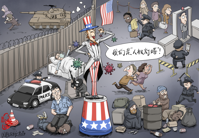 战争,毒品,枪支,暴力……美国自由又将怎样让人信服