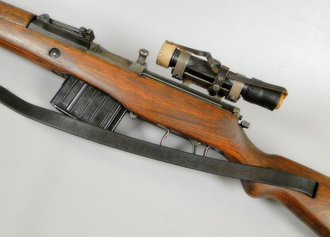 二战中德国的g43步枪,能够半自动发射