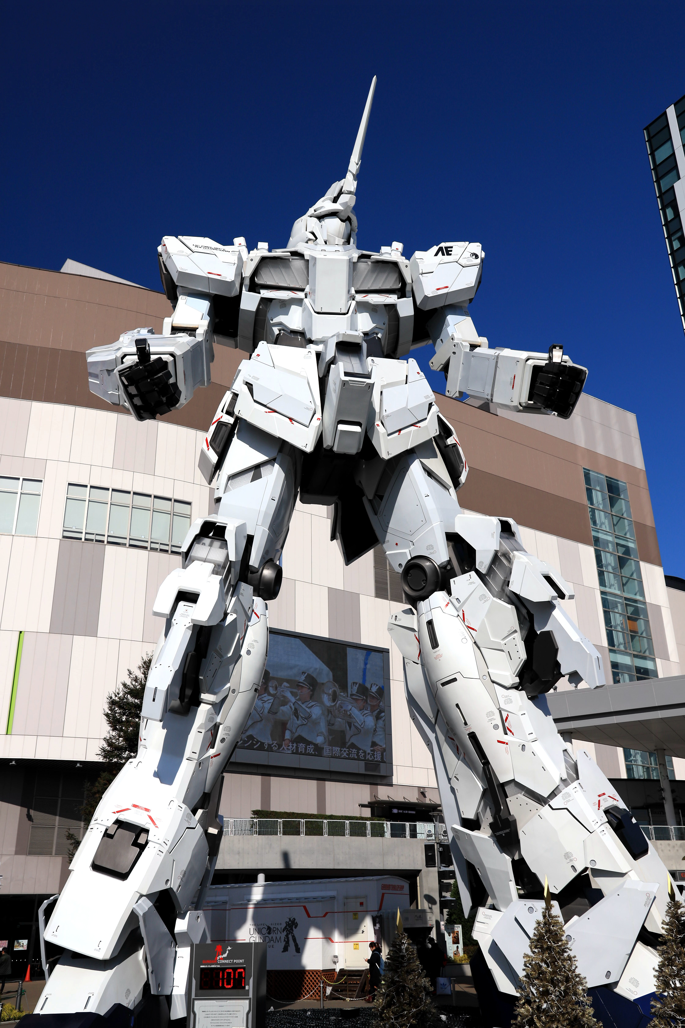 一个人的旅行_行动代号【平成最後の冬】东京台场1:1高达独角兽